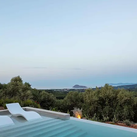 Βίλα Aglaea I Saltwater Pool & Amazing Seaview! Χανιά