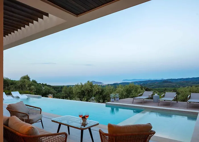 Villa Aglaea I Saltwater Pool&amazing Seaview! *