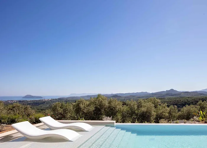 Villa Aglaea I Saltwater Pool&amazing Seaview! *