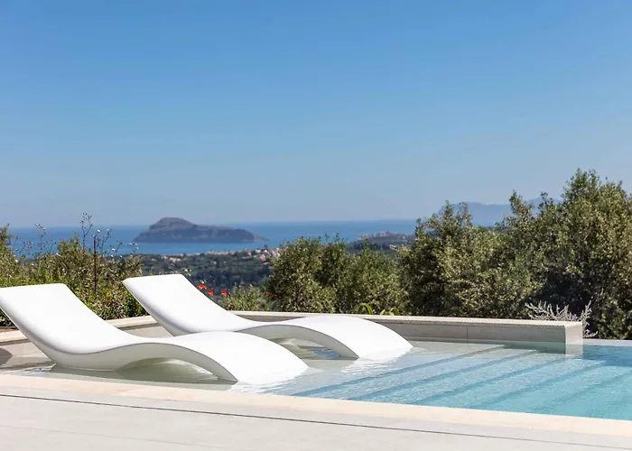 Villa Aglaea I Saltwater Pool&amazing Seaview! *