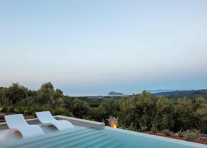 Villa Aglaea I Saltwater Pool&amazing Seaview! La Canea