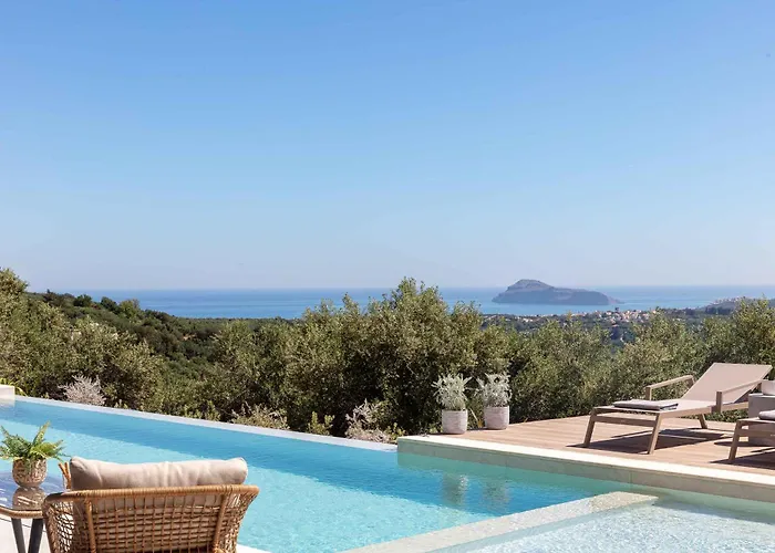 Villa Aglaea I Saltwater Pool&amazing Seaview! *
